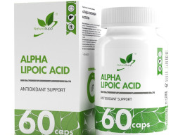 NaturalSupp - Альфа-липоевая кислота | Alpha-lipoic acid 100 мг, 60 капсул