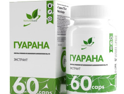 NaturalSupp - Гуараны экстракт | Guarana extract 700 мг, 60 капсул