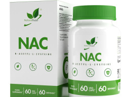 NaturalSupp - NAC | НАК N-ацетилцистеин (АЦЦ) 600 мг, 60 капсул