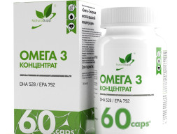 NaturalSupp - Омега-3 | Omega-3 ДГК 528 / ЭПК 792, 60 капсул