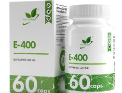 NaturalSupp - Витамин Е | Vitamin E 400 МЕ, 60 капсул