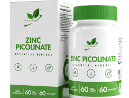 NaturalSupp - Цинк пиколинат | Zinc Picolinate 25 мг, 60 капсул
