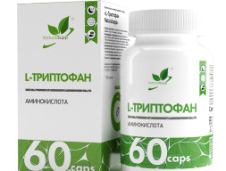 NaturalSupp - Л-Триптофан | L-Tryptophan 500 мг, 60 капсул